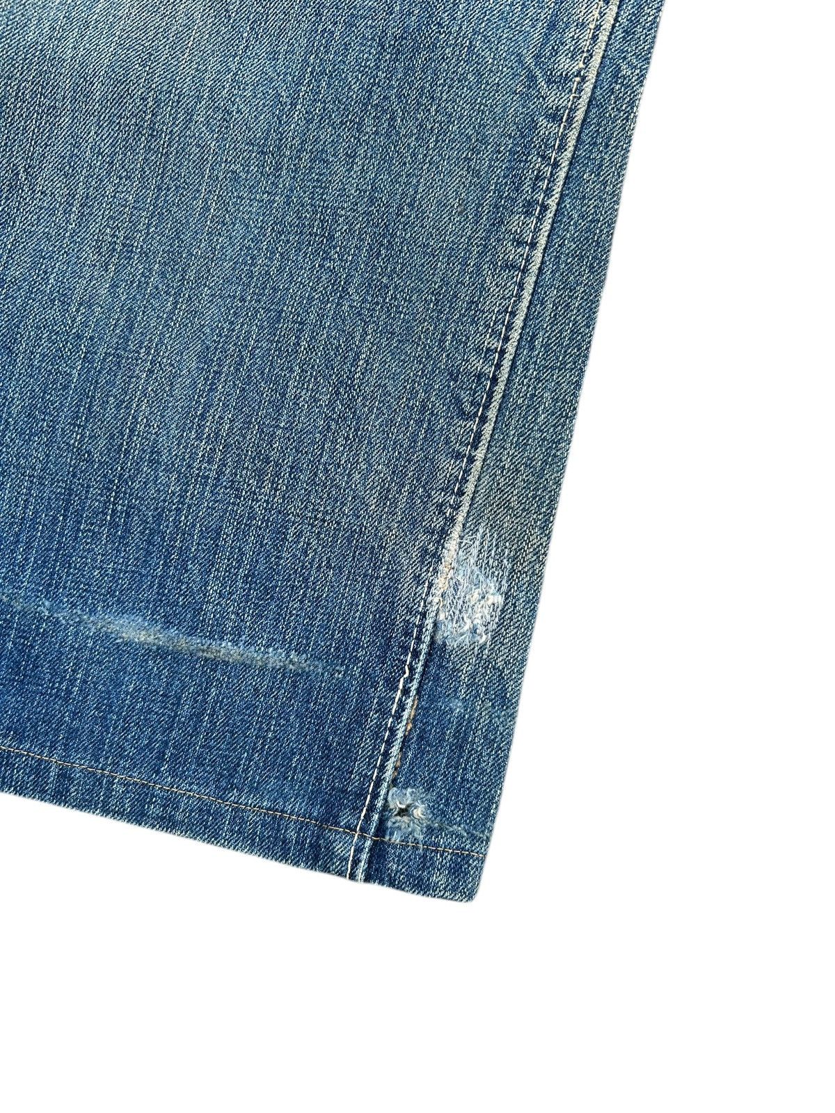 Kapital Vintage Joe McCoy Selvedge Thrashed Repair Denim Jeans Size US 30 / EU 46 - 11 Thumbnail