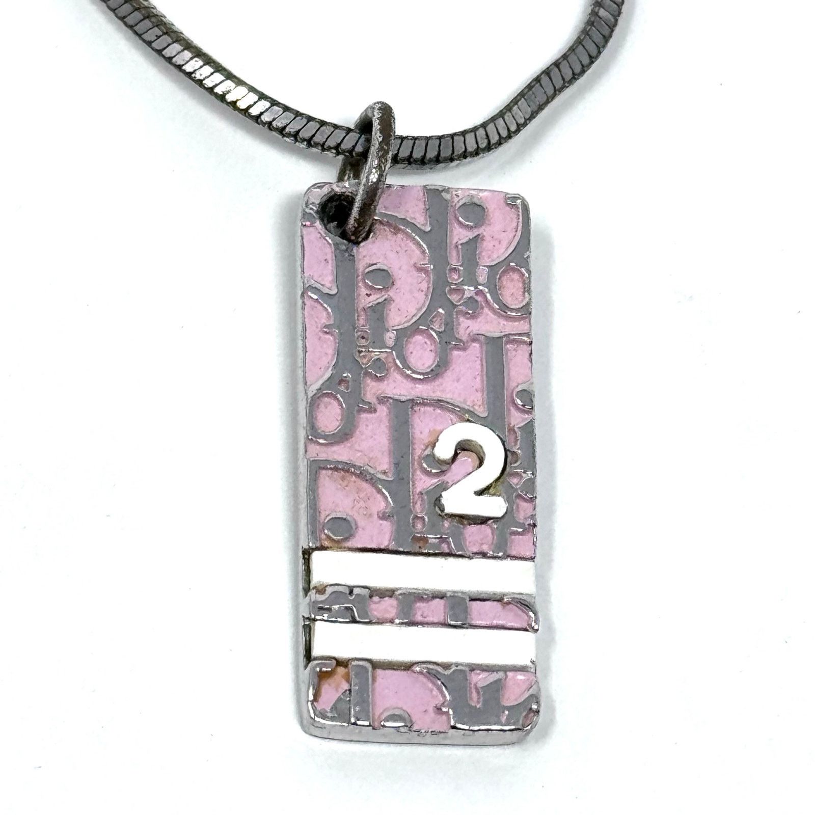 Dior Dior Oblique ’2’ Necklace Size ONE SIZE - 5 Thumbnail