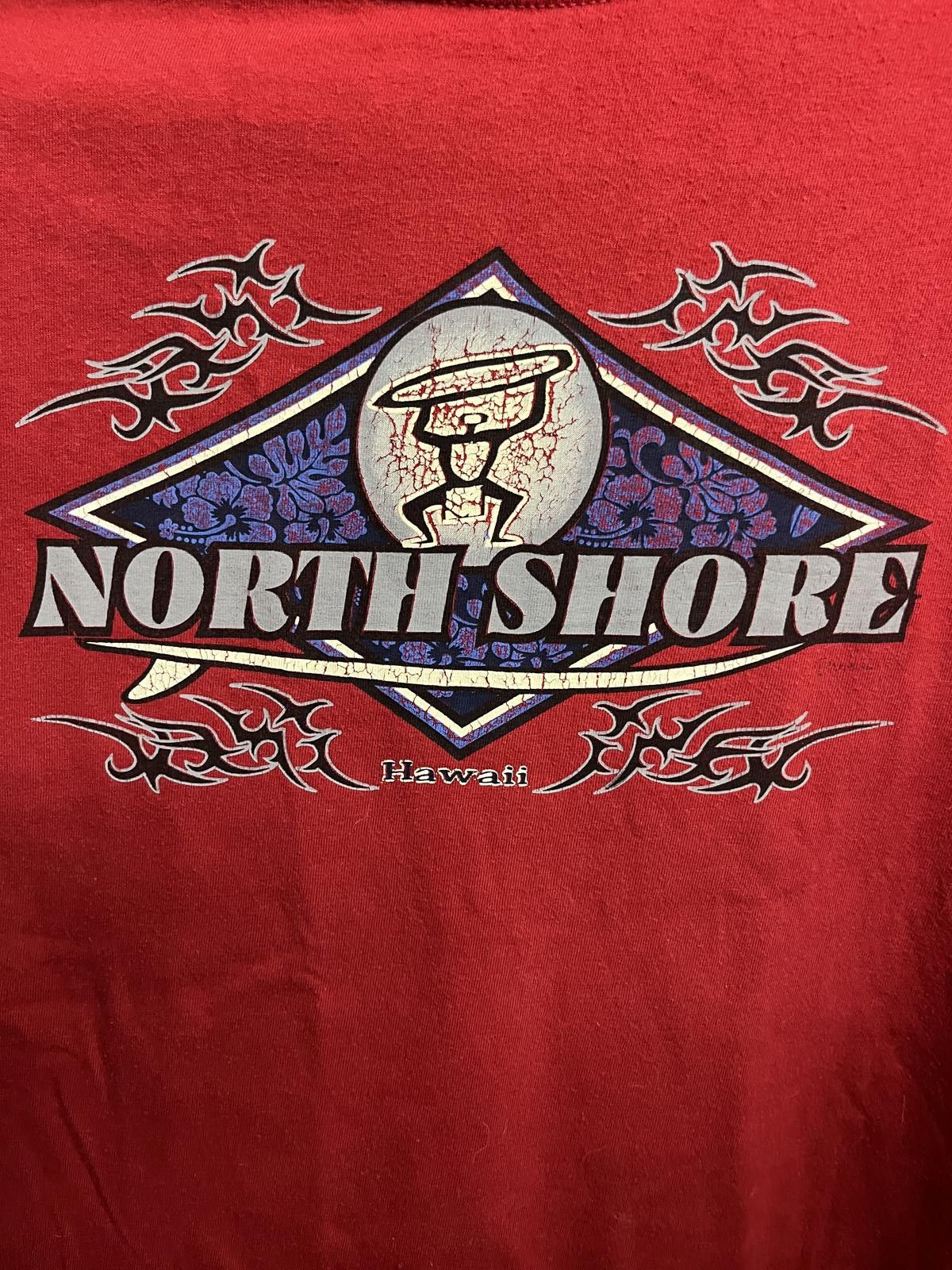 Designer Y2K Tribal T-shirt North Shore Hawaii Surf Tee VTG Shirt - L Size US L / EU 52-54 / 3 - 3 Thumbnail