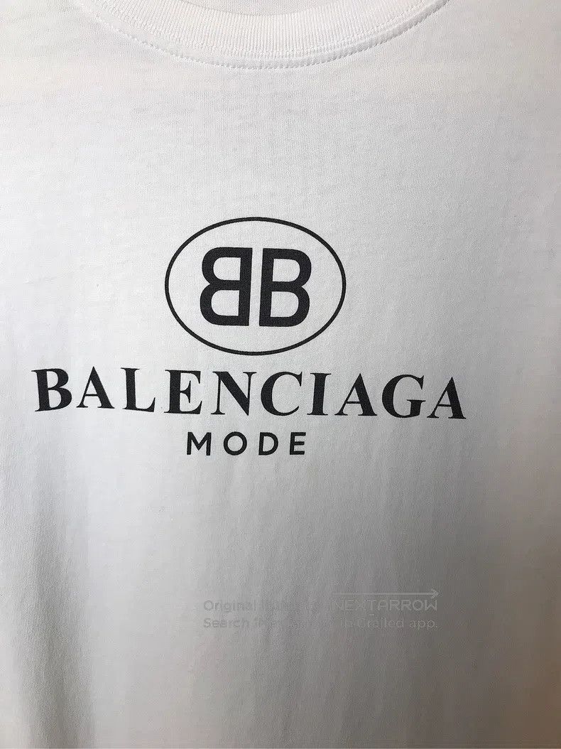 Balenciaga Balenciaga Logo Short Sleeve T-Shirt - XS Size US XS / EU 42 / 0 - 8 Thumbnail