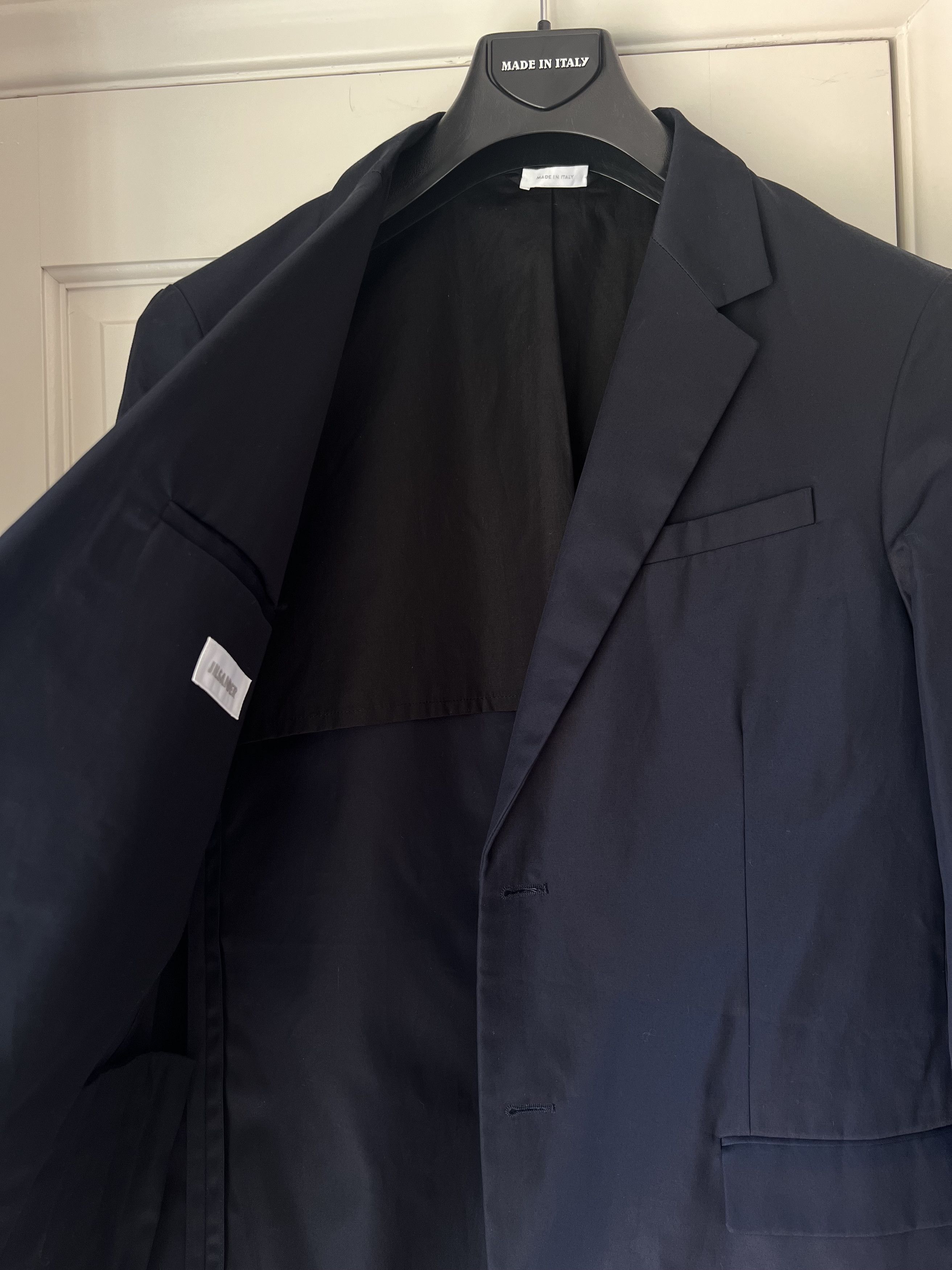 Jil Sander *BNWT* JIL SANDER NAVY SPRING/SUMMER SUIT 50/52 Size 52R - 4 Thumbnail