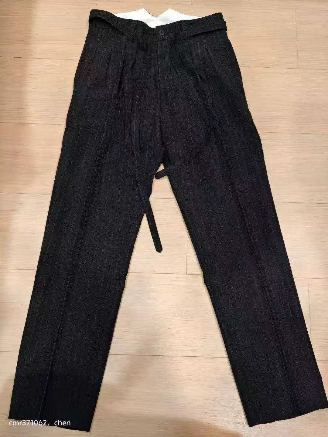 Visvim VISVIM 22 ICT HAKAMA PANTS SANTOME Blend Black Size 1 Size US 30 / EU 46 - 1 Thumbnail