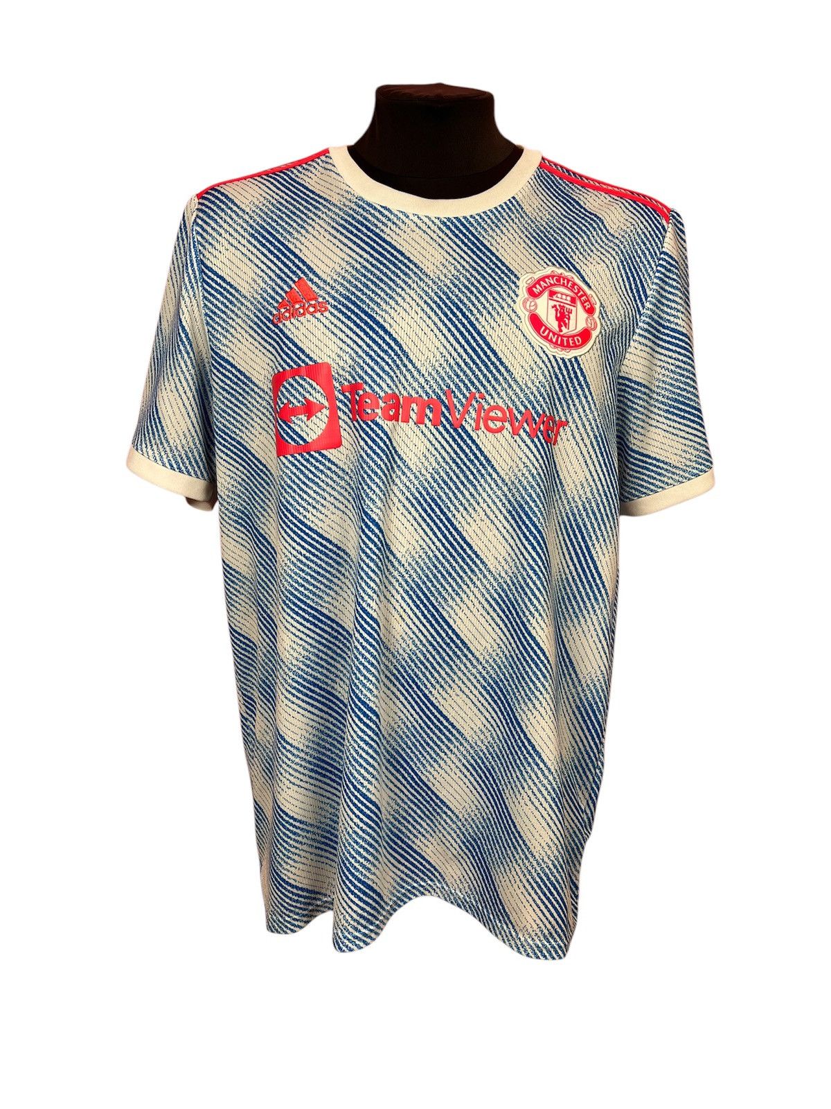 Adidas adidas Manchester United soccer jersey football 2021 2022 Size US XL / EU 56 / 4 - 1 Thumbnail