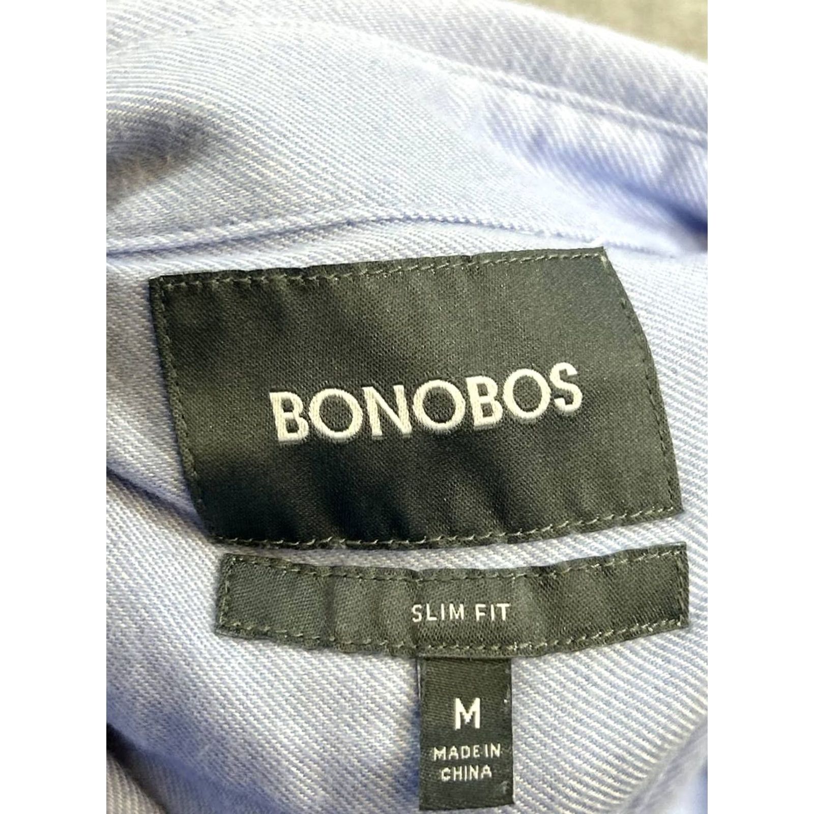 Bonobos Bonobos Shirt Mens Medium Blue Cotton Button Up Size US M / EU 48-50 / 2 - 3 Thumbnail