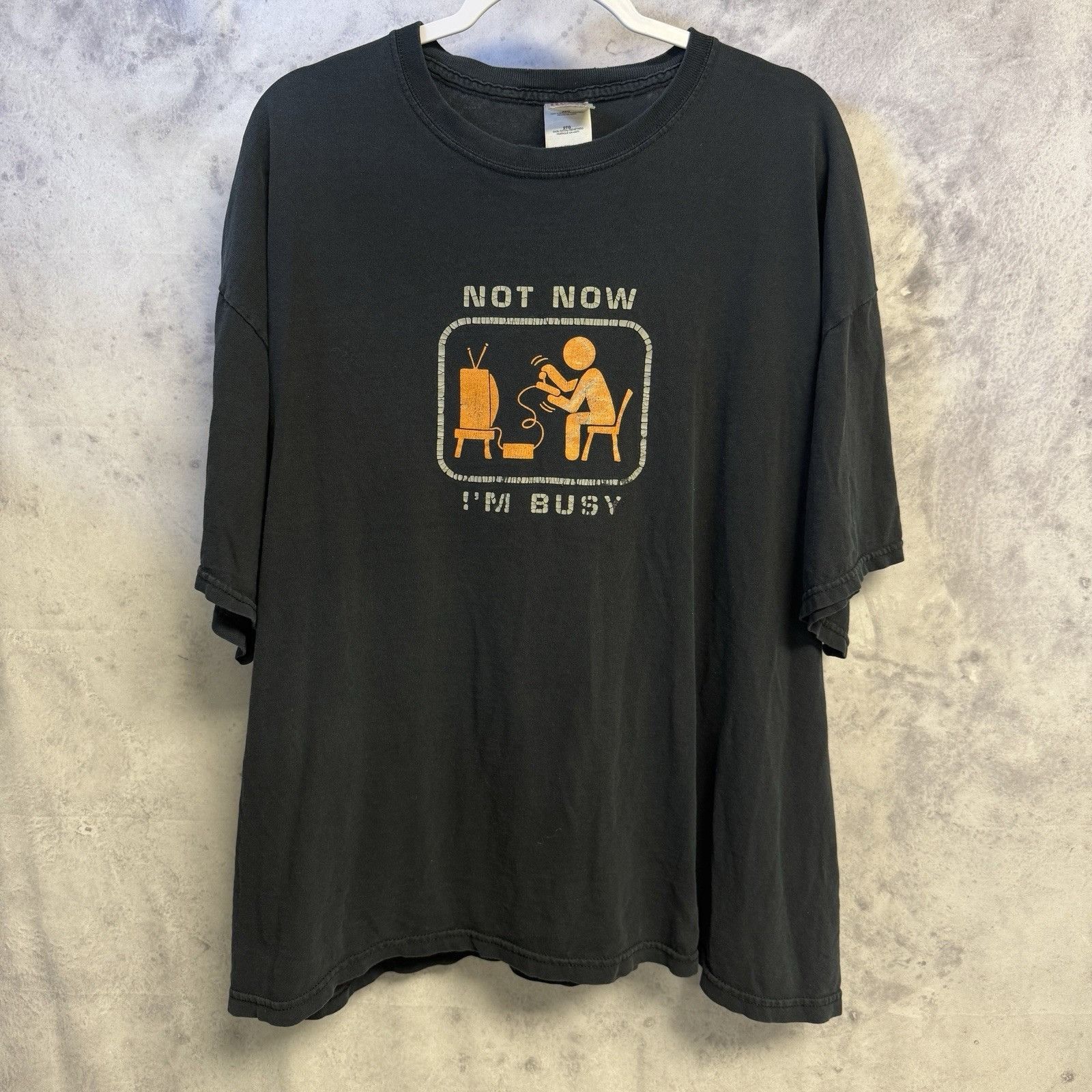 Vintage Vintage Y2K Game On Video Game T Shirt Mens 2XL 25x27.5 Size US XXL / EU 58 / 5 - 2 Thumbnail