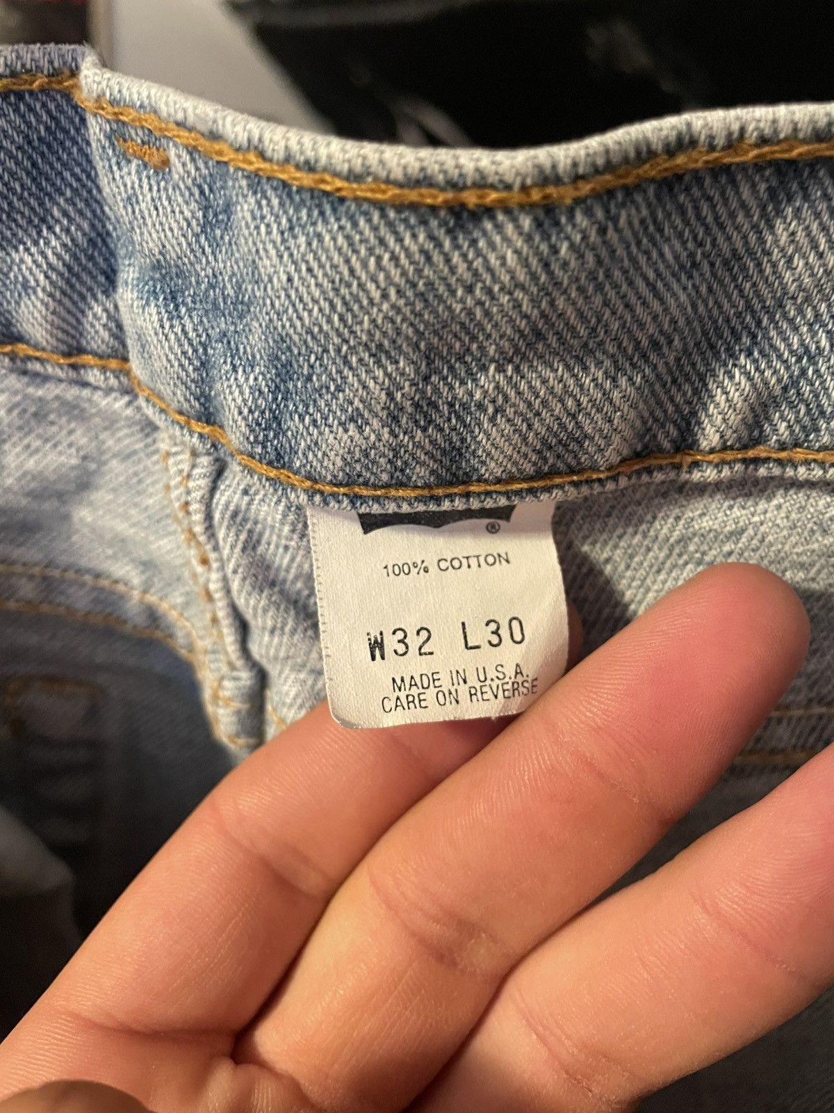 Levi's Vintage Clothing Vintage Levi’s 512 light stone wash Size US 32 / EU 48 - 5 Thumbnail