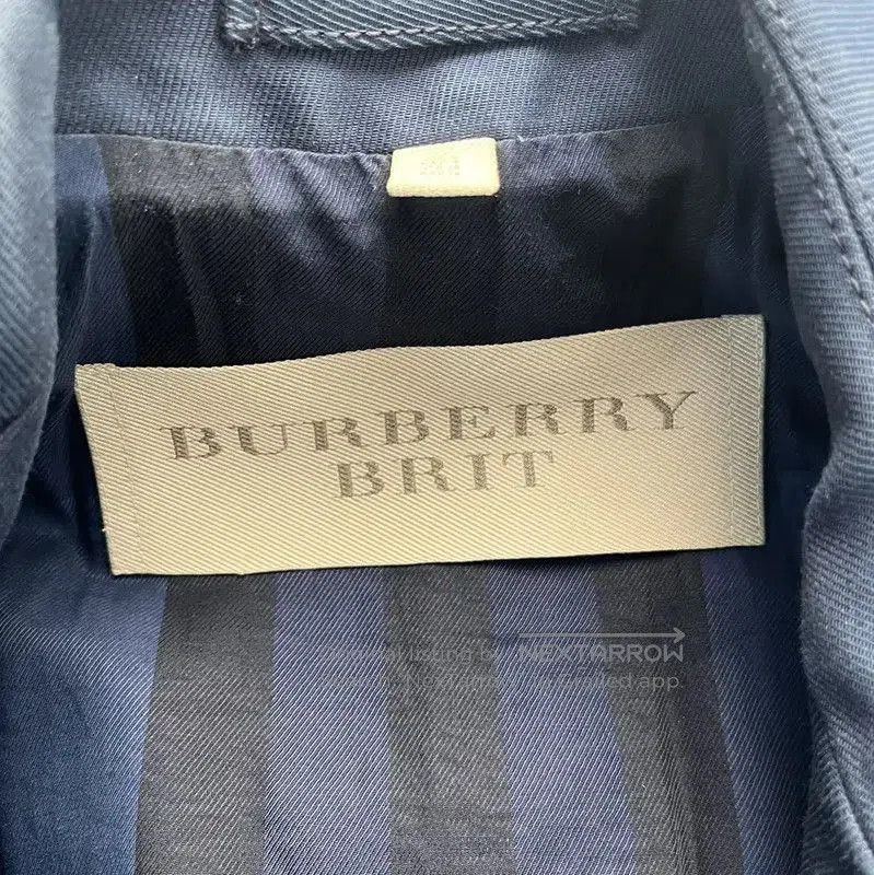 Burberry Burberry Women's Spring Autumn Navy Blue Coat. Size S / US 4 / IT 40 - 7 Thumbnail