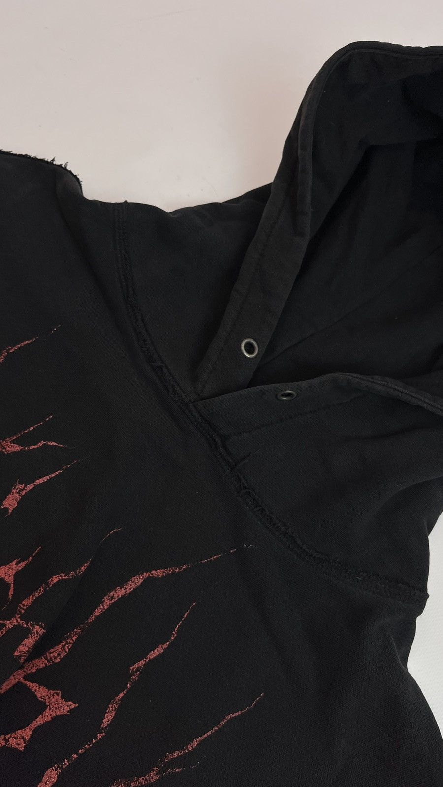 Misbhv MISBHV Snake Oversized Distressed Hoodie Size US M / EU 48-50 / 2 - 4 Thumbnail