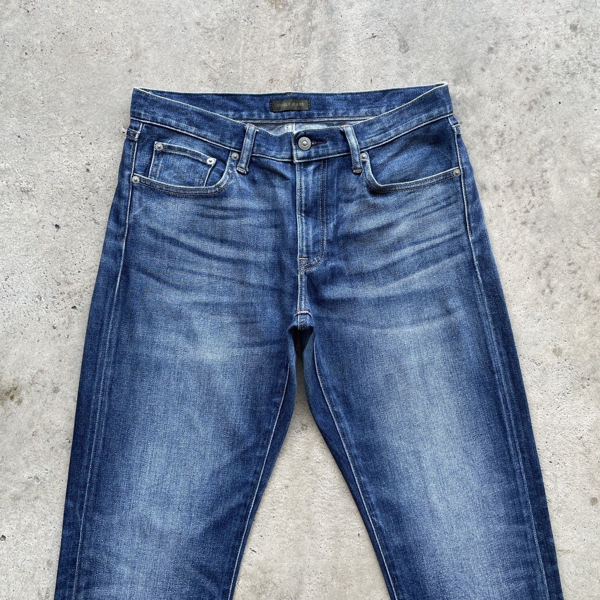 Japanese Brand × Jean × Vintage W32💥 Vintage Japanese Brand Faded Denim Jeans Pants Size US 32 / EU 48 - 3 Thumbnail