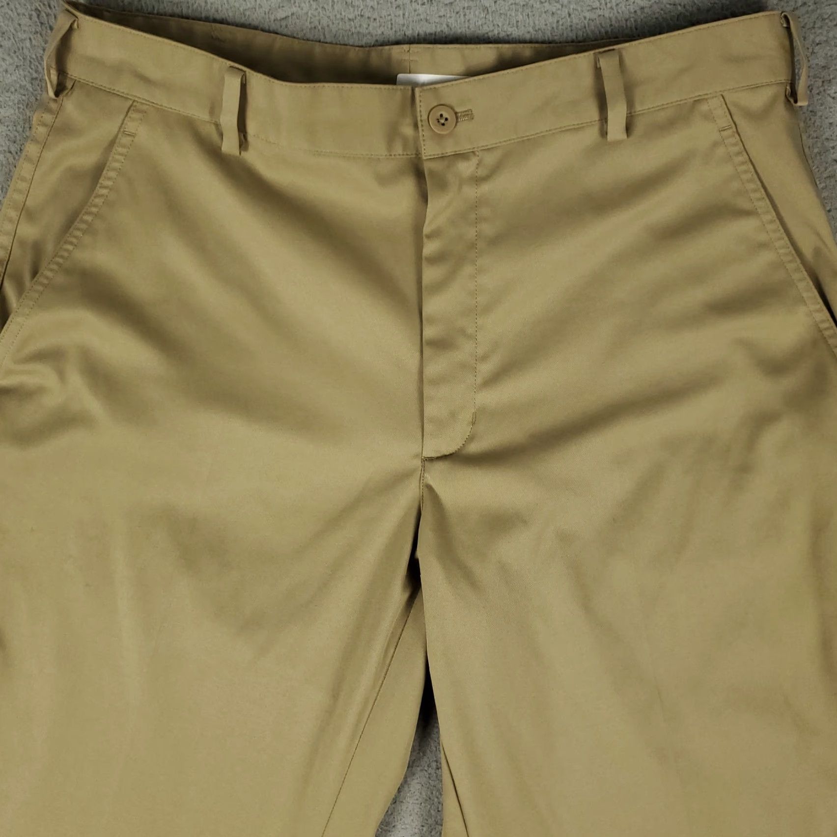 Nike Nike Pants Mens 32x32 Beige Flat Front Chino Trousers Dri Fit Regular Size US 32 / EU 48 - 2 Thumbnail