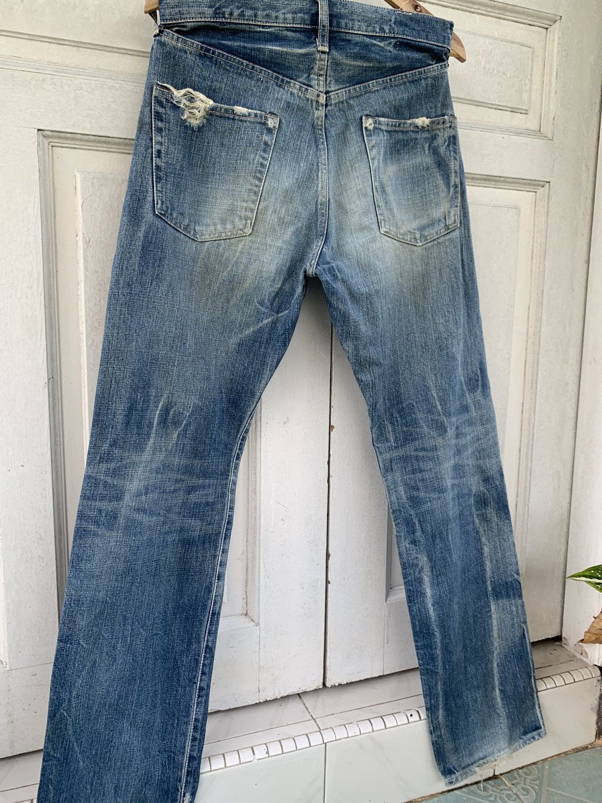 Spellbound Thrashed Distressed Spellbound Denim Jeans Size US 31 - 12 Thumbnail