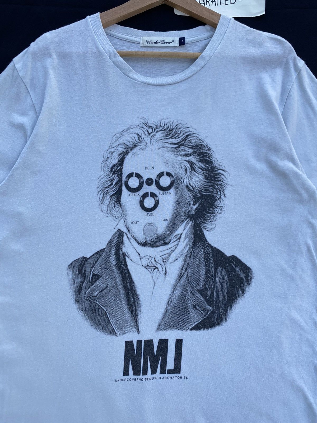 Undercover Rare UNDERCOVER NML Noise Music Laboratories Tshirt Size US L / EU 52-54 / 3 - 7 Thumbnail
