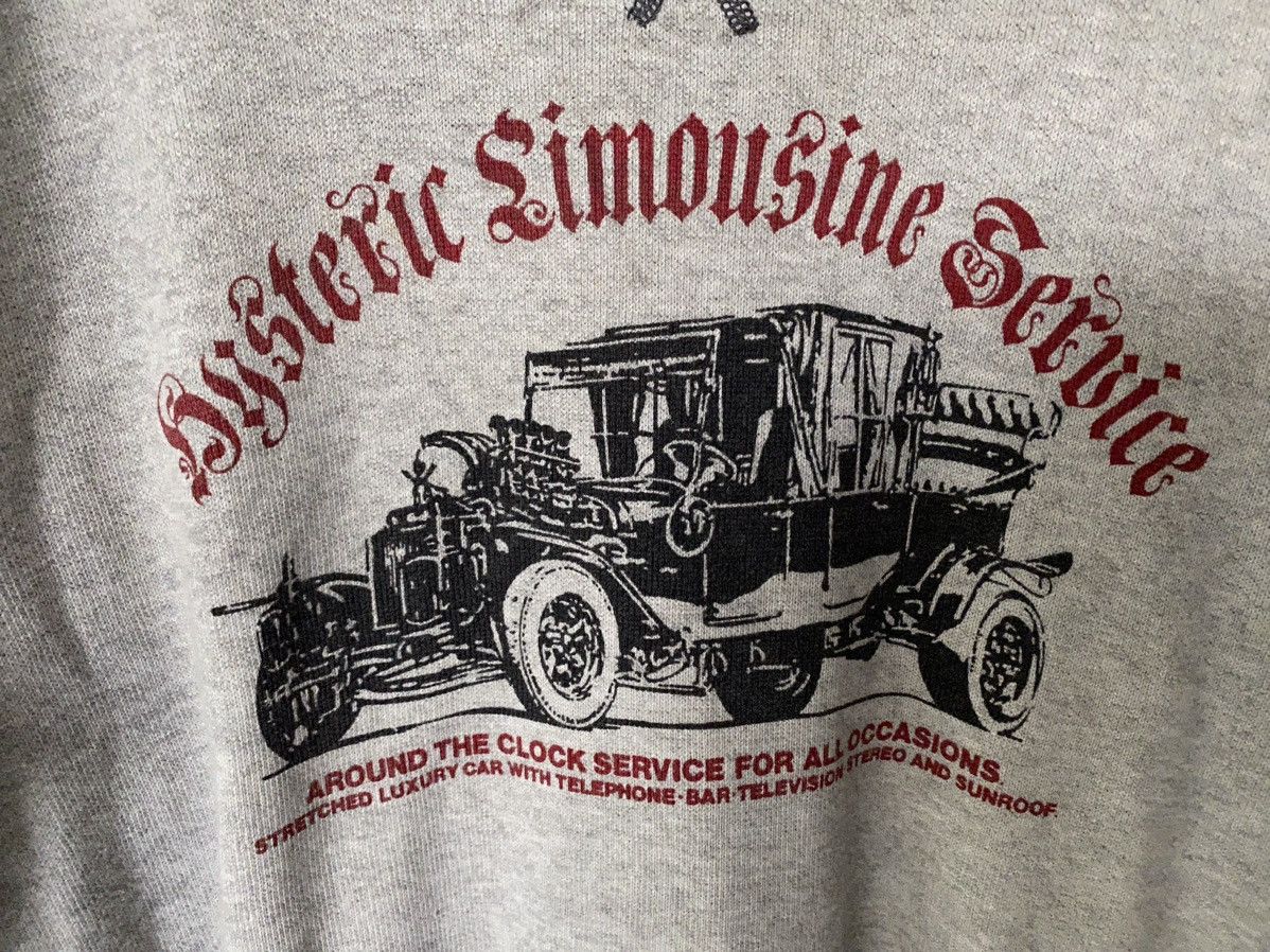 Hysteric Glamour 1990s Hysteric Limousine sweatshirt Size US L / EU 52-54 / 3 - 4 Thumbnail