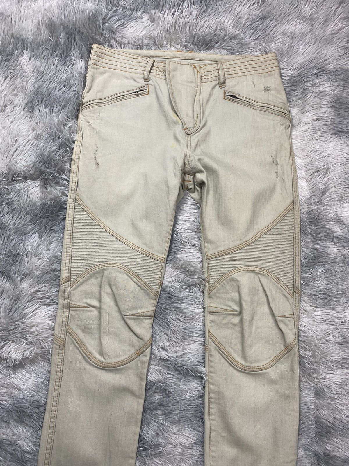 GOA GOA Bikers Jeans Size US 31 - 2 Thumbnail