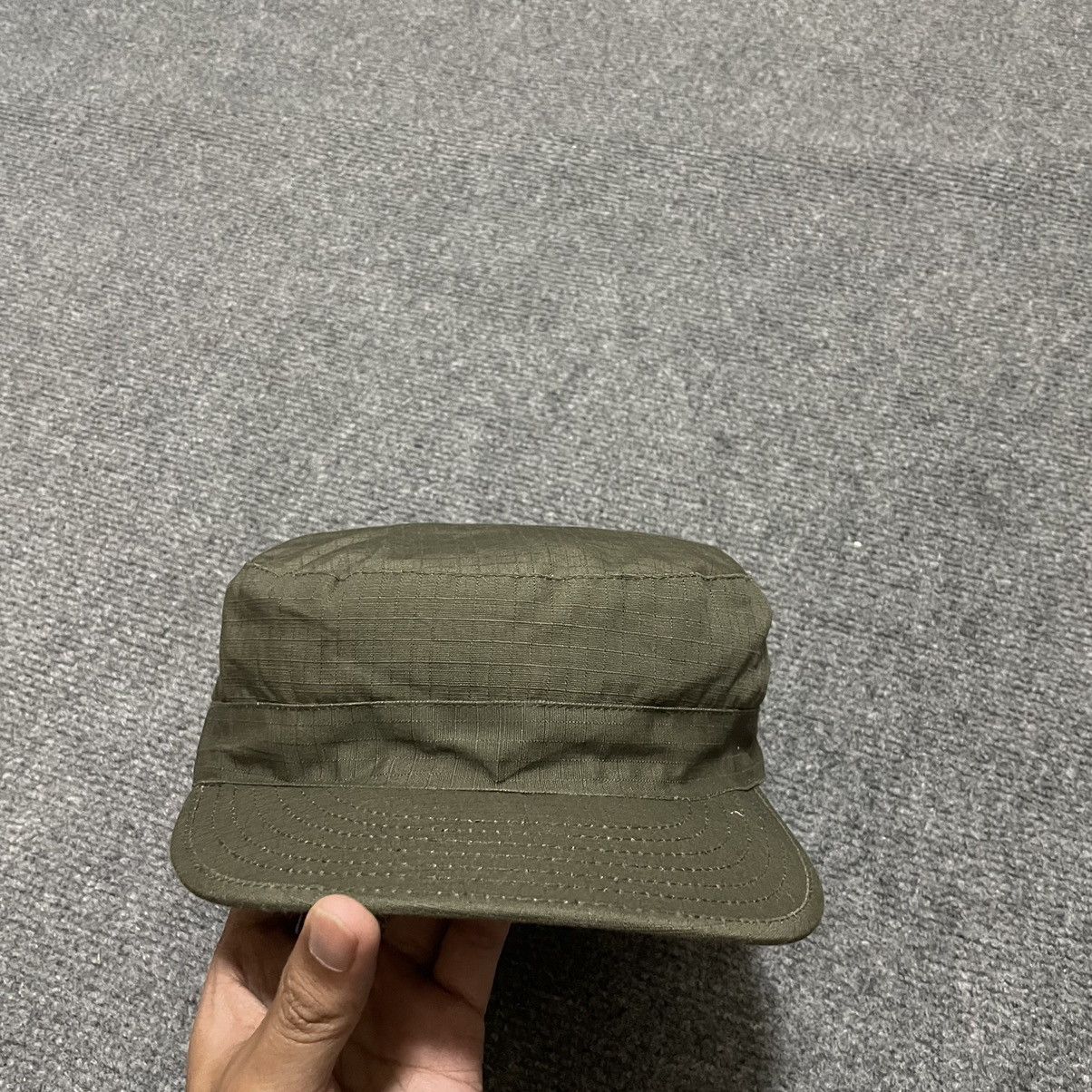 Vintage Vintage 1980s Military Cap Army Style Size ONE SIZE - 5 Thumbnail