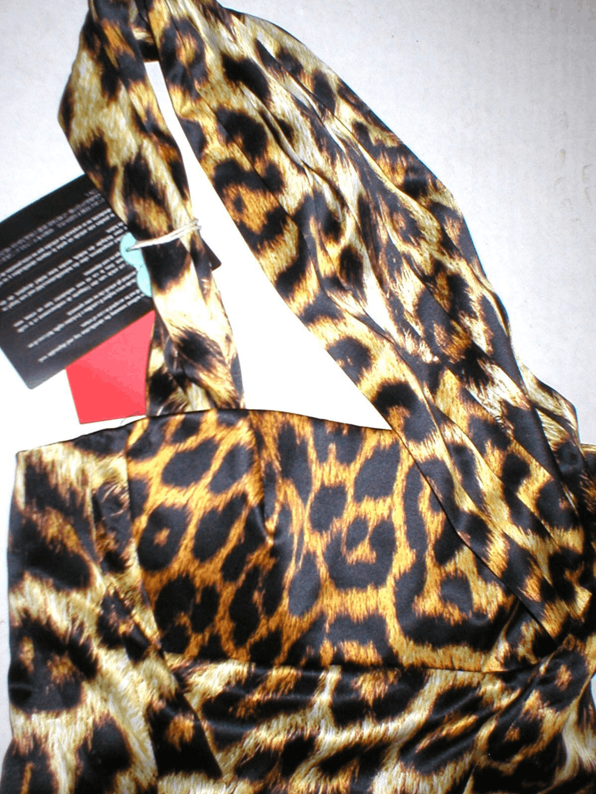 Just Cavalli New Womens 2 NWT Italy Just Cavalli Leopard Print Dress 38 Size XS / US 0-2 / IT 36-38 - 8 Thumbnail
