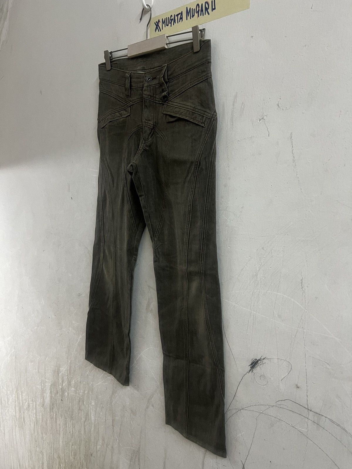 Hysteric Glamour × Japanese Brand JAPAN BRAND NICOLE CLUB DISTRESSED DENIM PANT Size US 32 / EU 48 - 9 Thumbnail