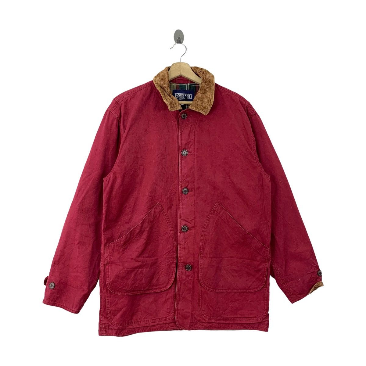 Lands' End Vintage LAND’S END Japanese Casualwear Canvas Chore Jacket Size US M / EU 48-50 / 2 - 4 Thumbnail