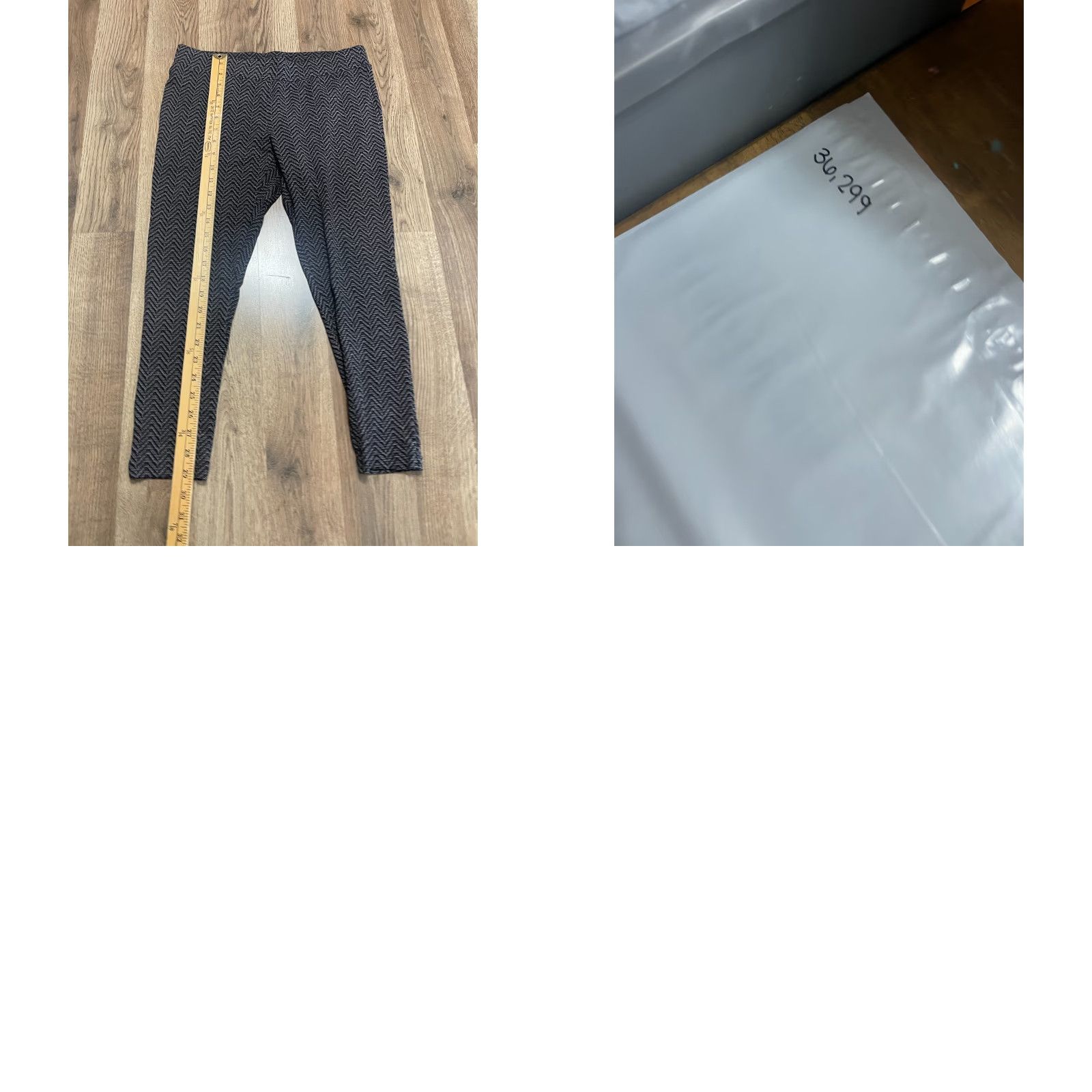 Loft LOFT Pants Women's Medium Petite Black Brown Leggings Pull On Size 32" / US 10 / IT 46 - 8 Thumbnail