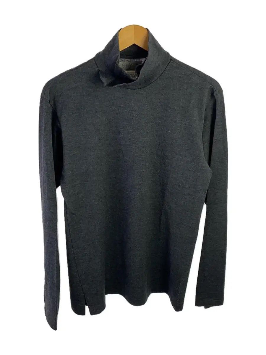 Yohji Yamamoto Yohji Yamamoto Asymmetrical Turtle Neck Wool Sweater Size US M / EU 48-50 / 2 - 1 Thumbnail