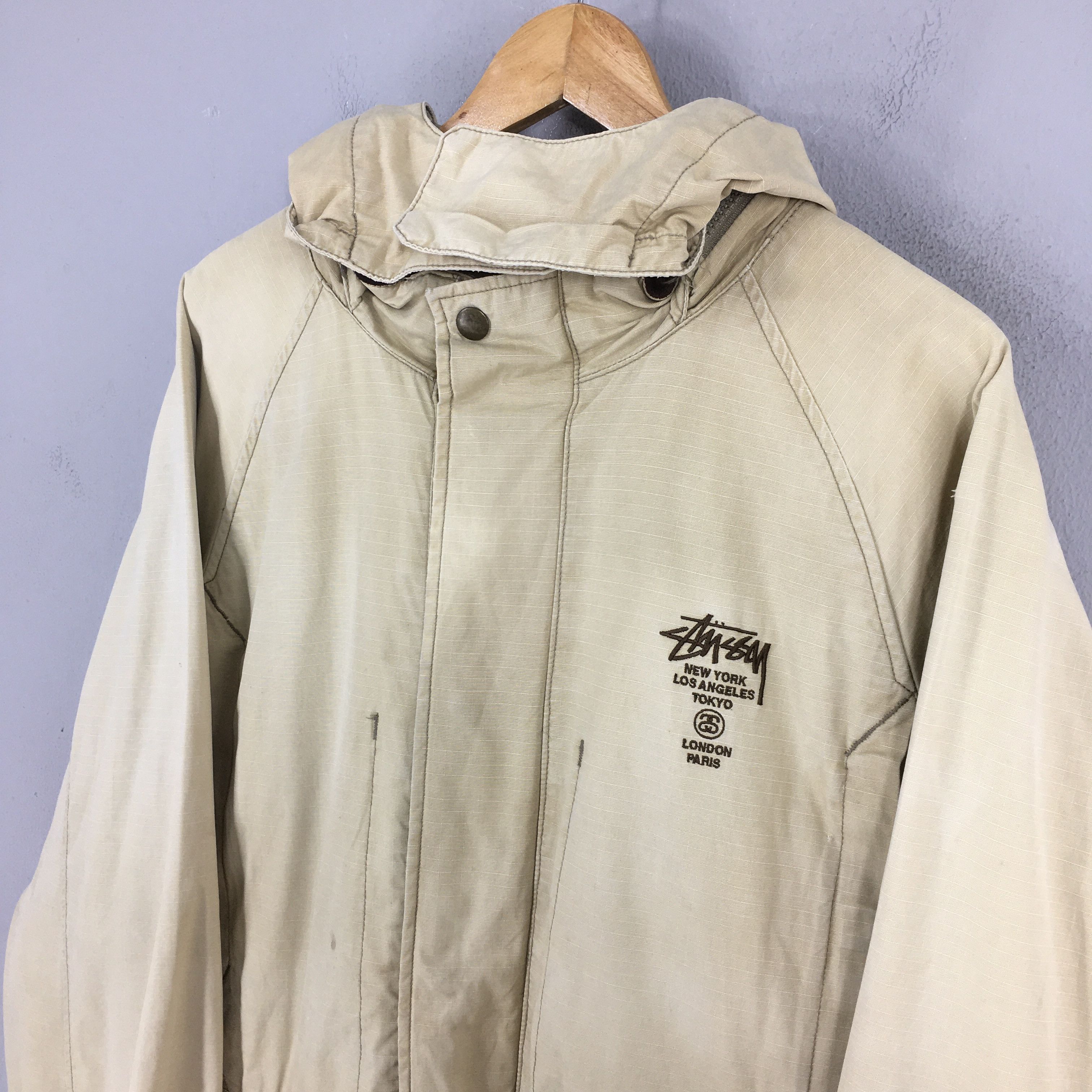 Stussy Vintage Y2K Stussy Outer Gear Tactical Field Jacket Large Size US L / EU 52-54 / 3 - 3 Thumbnail