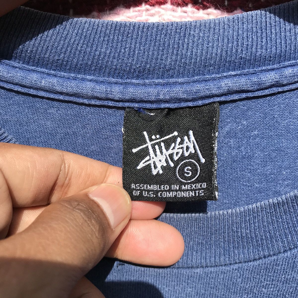 Stussy Y2K Vintage Stussy Wood Tee Stussy Streetwear SunFaded Size US S / EU 44-46 / 1 - 17 Thumbnail