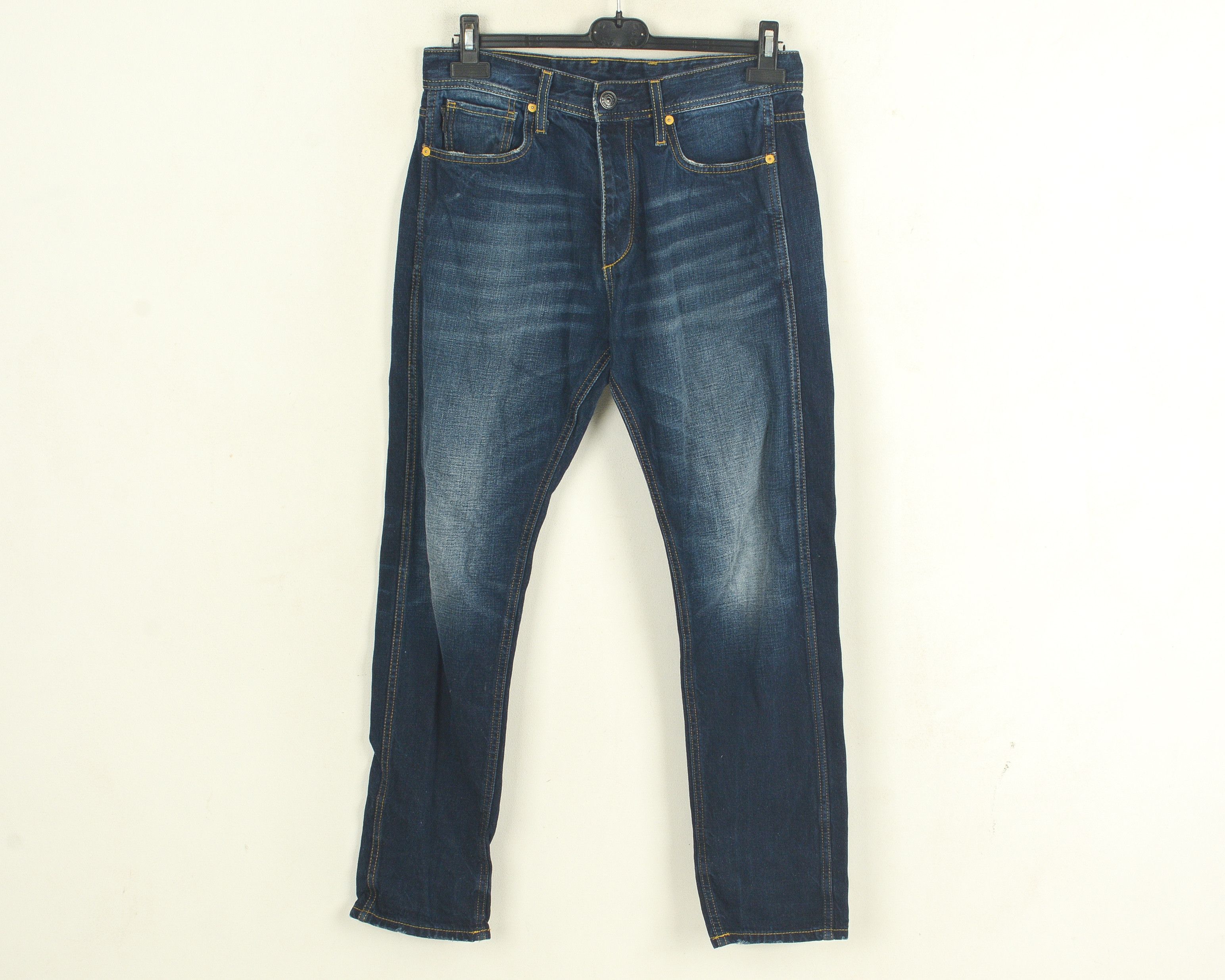 Jack & Jones Erik W31 L30 Slim Fit Straight Leg Jeans Denim Pants Size US 31 - 1 Thumbnail