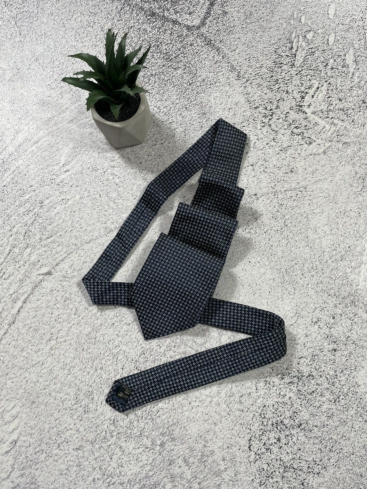 Ermenegildo Zegna × Vintage Vintage Ermenegildo Zegna Silk Tie Size ONE SIZE - 1 Thumbnail