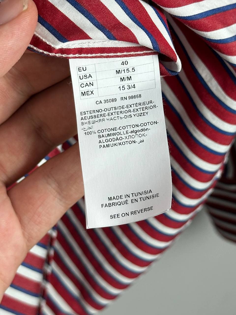 Paul & Shark Paul & Shark Long Sleeve Striped Shirt Luxury Size M Size US M / EU 48-50 / 2 - 9 Thumbnail