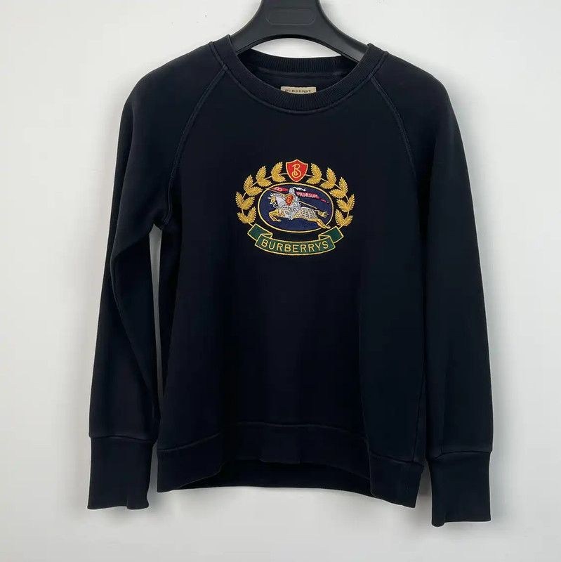 Burberry Burberry Black Men's Sweatshirt for Spring and Autumn Size US XS / EU 42 / 0 - 1 Thumbnail