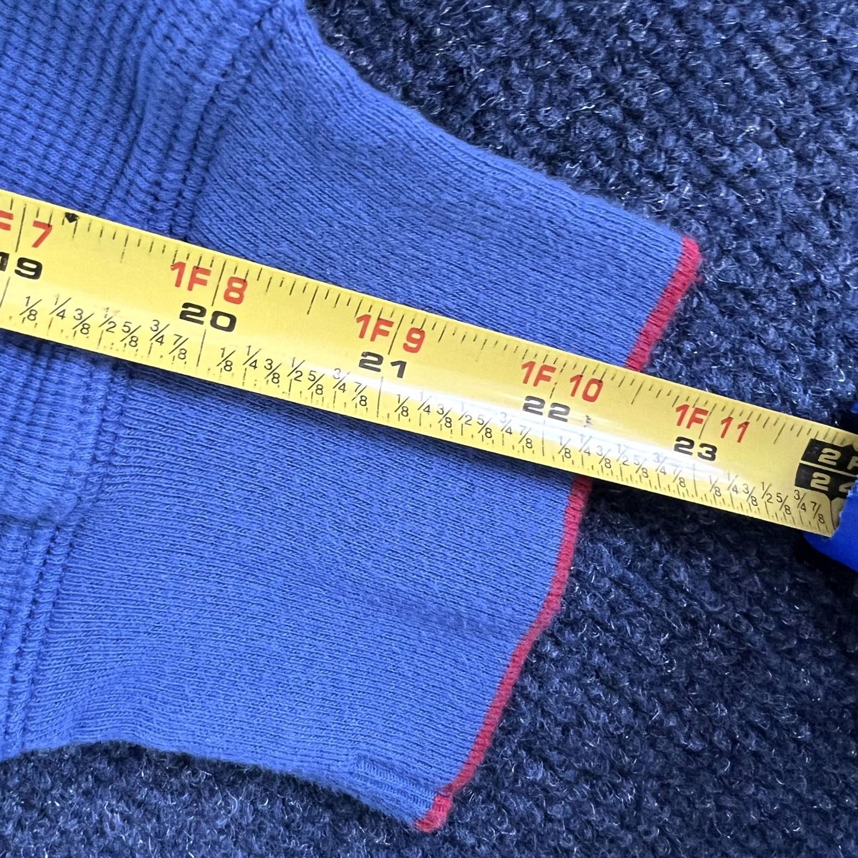Polo Ralph Lauren Polo Ralph Lauren Pajama Top Mens L Blue Waffle Knit V Neck Sleepwear Lounge Size US L / EU 52-54 / 3 - 6 Thumbnail