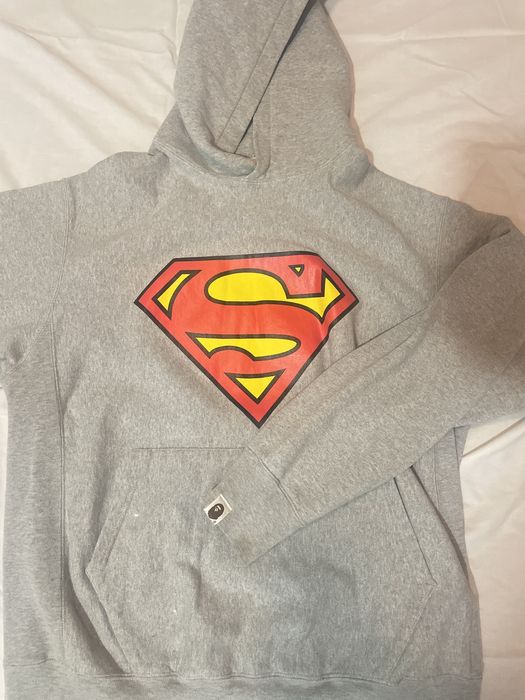 Bape best sale superman hoodie