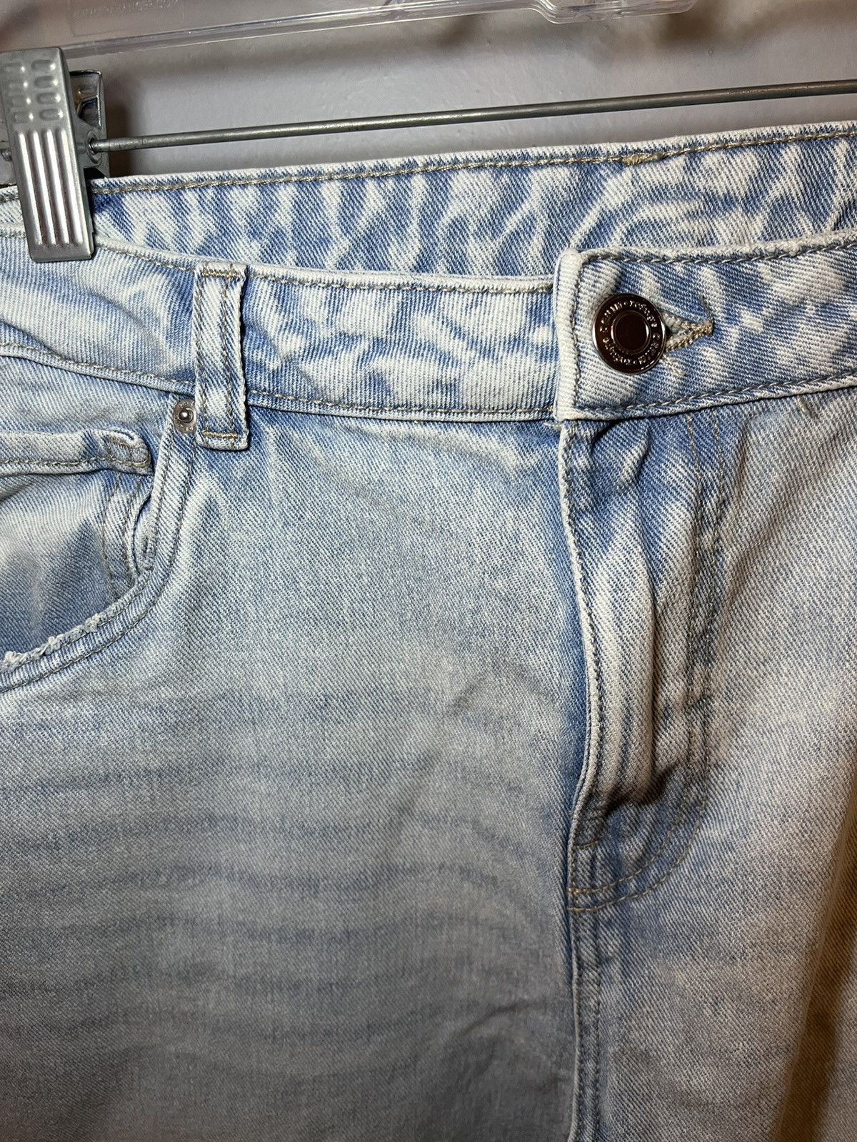 Vintage Vintage relaxed tapered light blue jeans Size US 30 / EU 46 - 4 Thumbnail