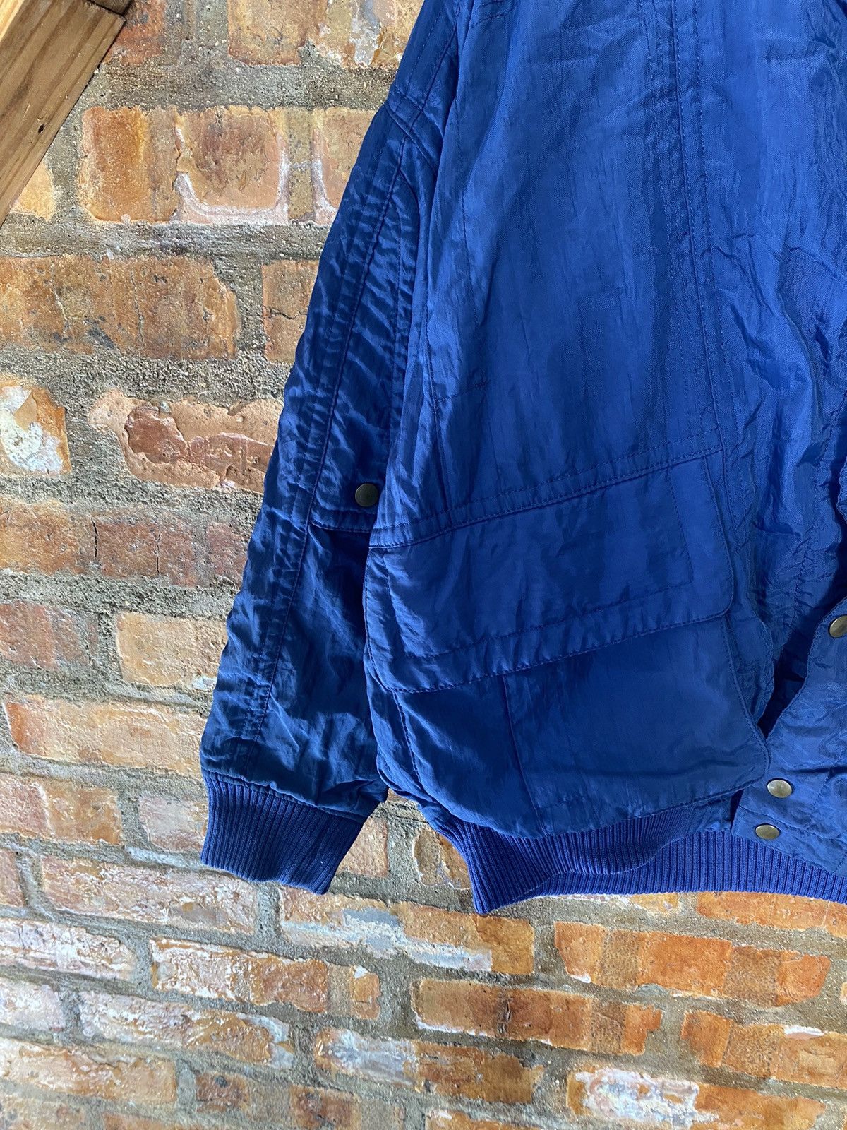 Issey Miyake 1980s Padded shoulder pocket MA-1 bomber Size US M / EU 48-50 / 2 - 7 Thumbnail