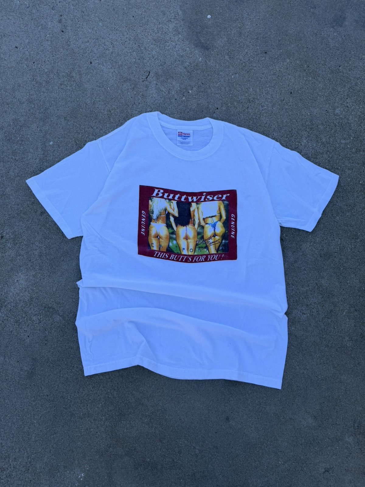 Budweiser Vintage Budweiser Promo Tee “This Butt’s For You!” graphic Size US M / EU 48-50 / 2 - 3 Thumbnail
