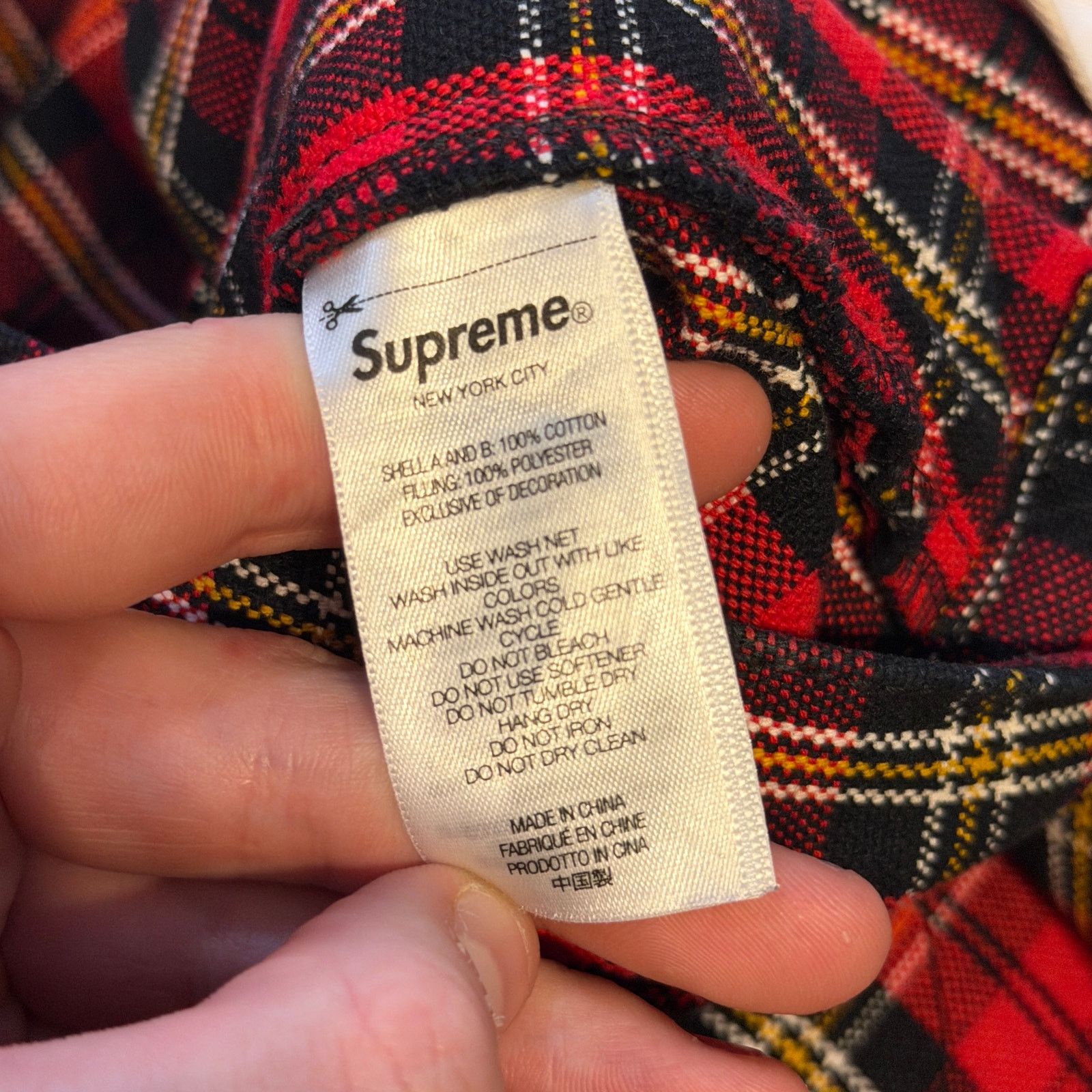 B.B. Simon × Supreme Supreme x B.B Simon Quilted Double Knee Painter Paint Size US 32 / EU 48 - 4 Thumbnail