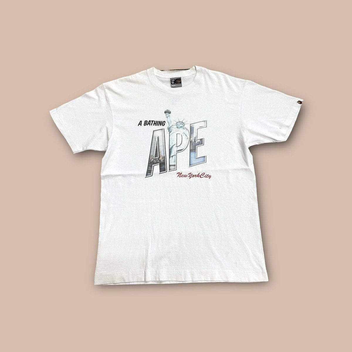 Bape Bape x Stash NYC Statue of Liberty Tee Size US L / EU 52-54 / 3 - 1 Thumbnail