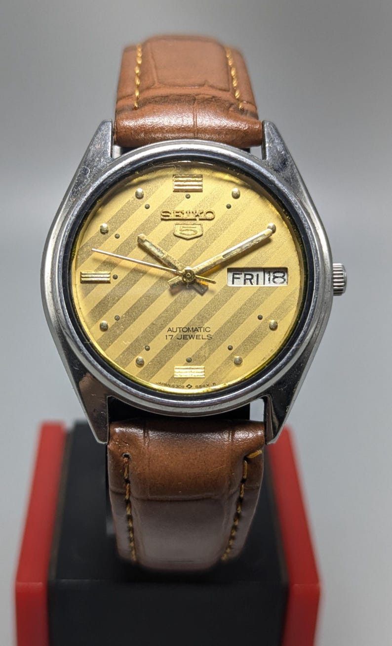 Seiko Rare Vintage Seiko 5 Automatic Day Date Movement No Size ONE SIZE - 2 Thumbnail