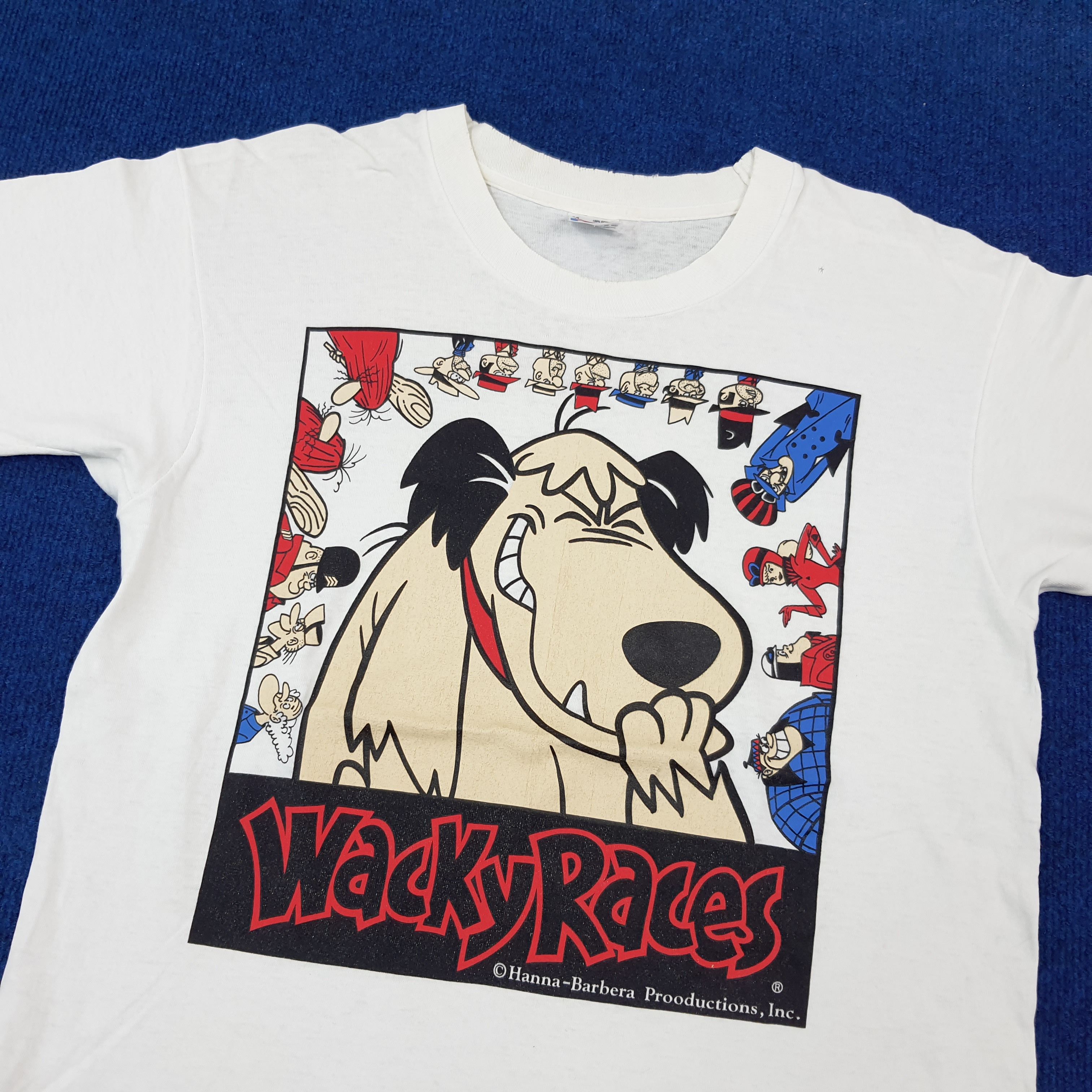 Cartoon Network × Vintage Vintage Wacky Races 90s American Cartoon Tshirt Size US M / EU 48-50 / 2 - 2 Thumbnail