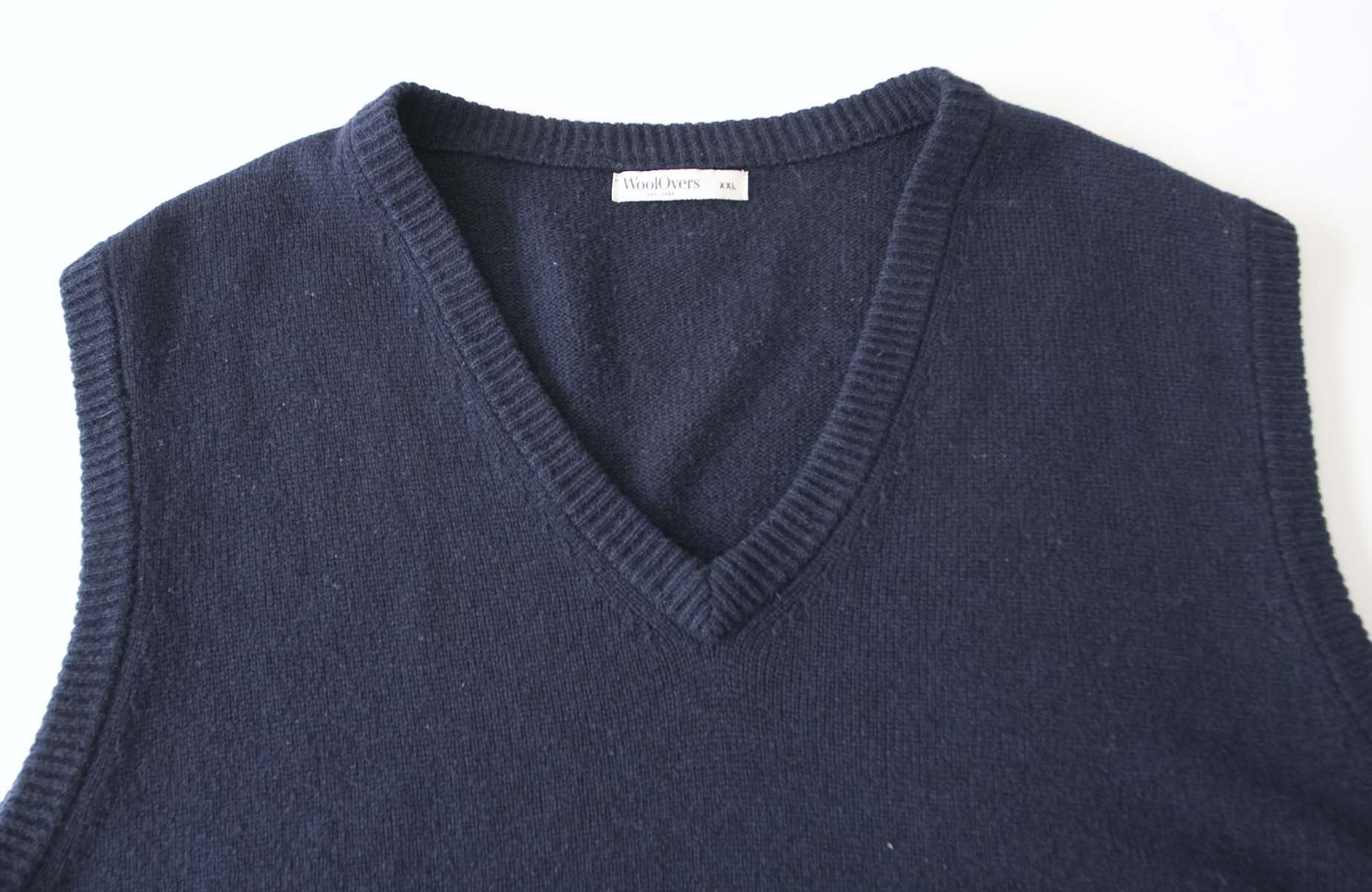 Other WoolOvers Sweater Vest Lambswool Size XXL Dark Blue Size US XXL / EU 58 / 5 - 1 Thumbnail