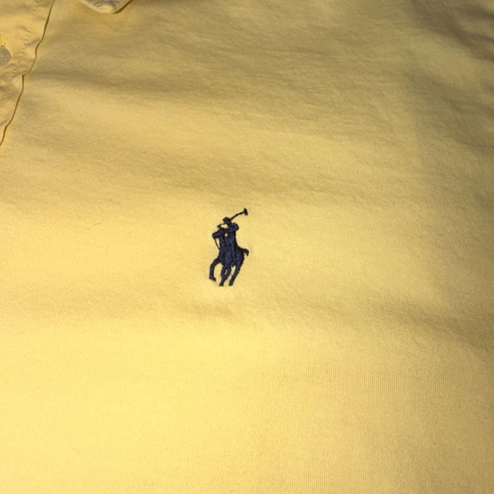 Polo Ralph Lauren VINTAGE 90s Polo Ralph Lauren Golf Shirt Mens Small Single Stitch Oakmont Club OCC Polo Shirt Mens Small Yellow 90s Golf Ralph Lauren Mens Shirts Size US S / EU 44-46 / 1 - 2 Thumbnail