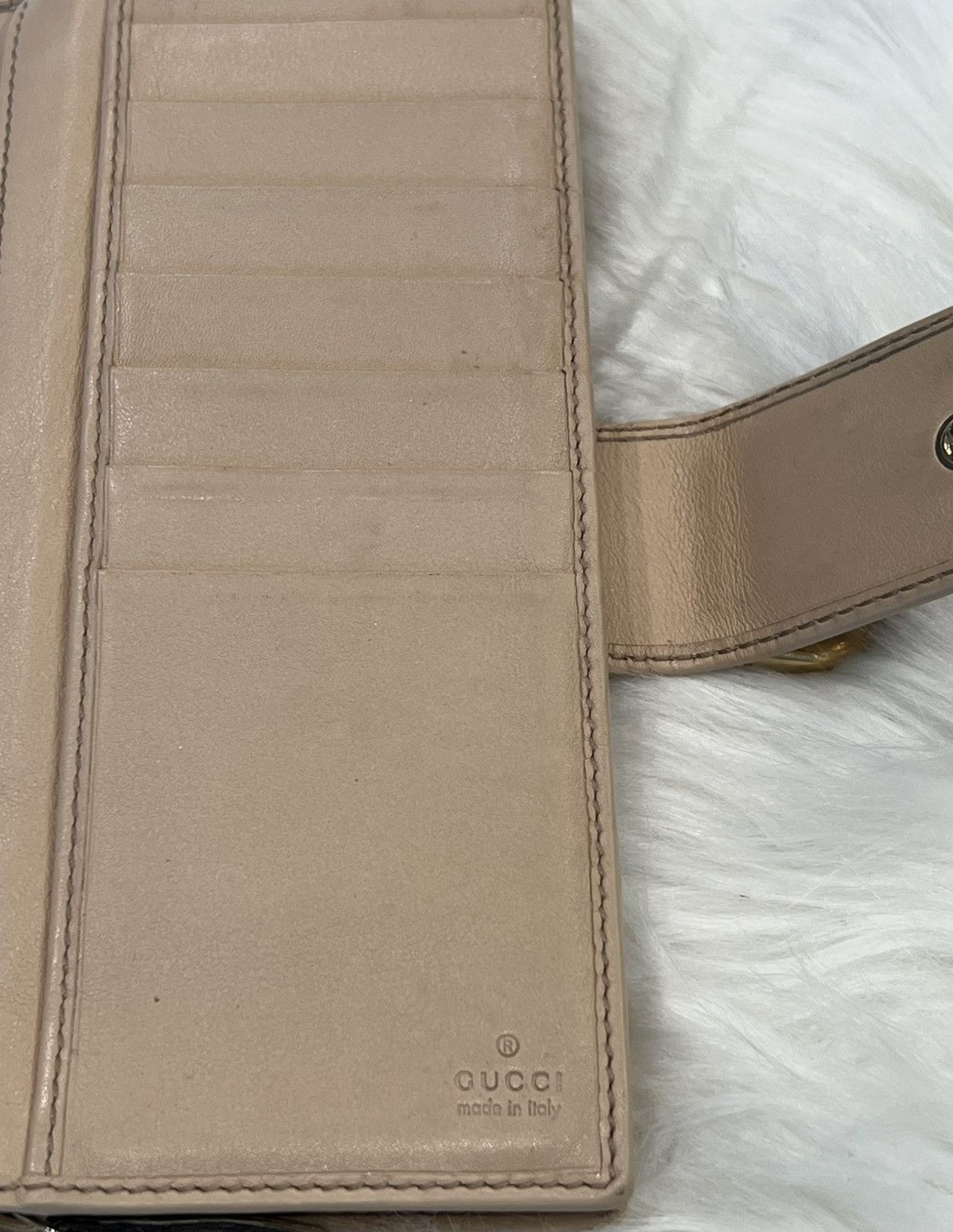 Gucci Gucci Guccissima Leather D-Ring Wallet on Chain w/ Charm Size ONE SIZE - 5 Thumbnail