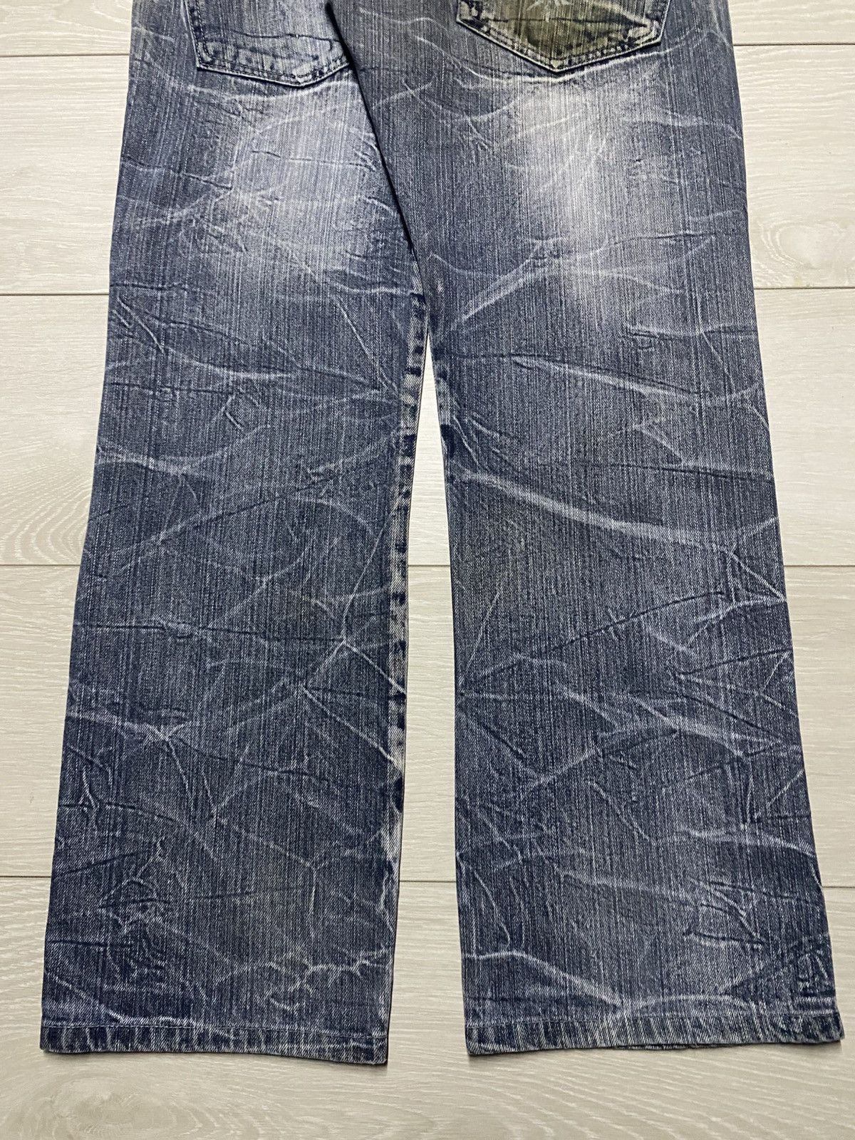 Hysteric Glamour Vintage Japanese Brand Skull Spider Embroidery Loose Size US 32 / EU 48 - 10 Thumbnail