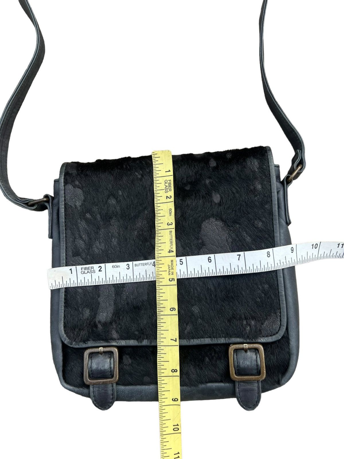 Leather Vintage MESSAGE Japan Hair Patina Leather Bag Size ONE SIZE - 24 Thumbnail