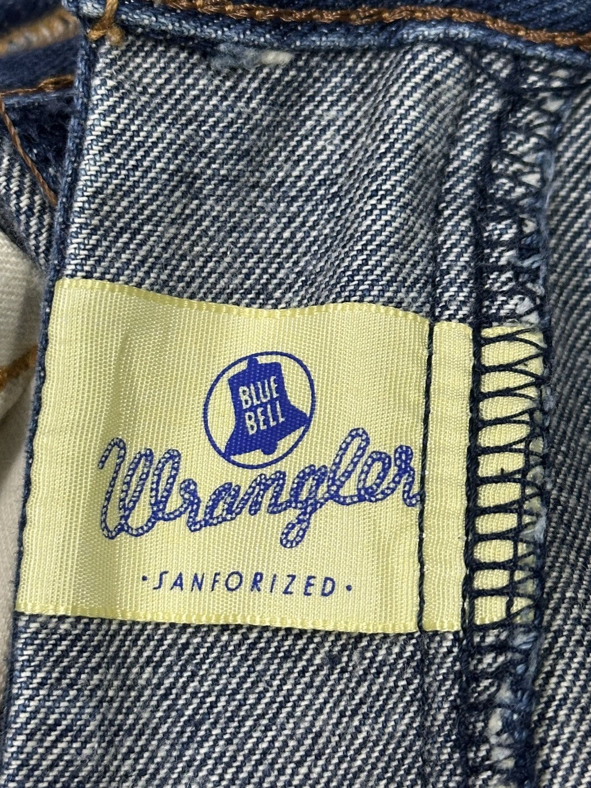 Vintage Vintage Wrangler Blue Bell Flare . Size US 30 / EU 46 - 15 Thumbnail