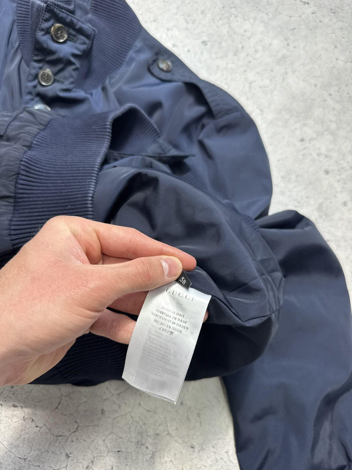 Gucci Gucci Luxury Bomber Jacket Made In Italy Size US XL / EU 56 / 4 - 12 Thumbnail