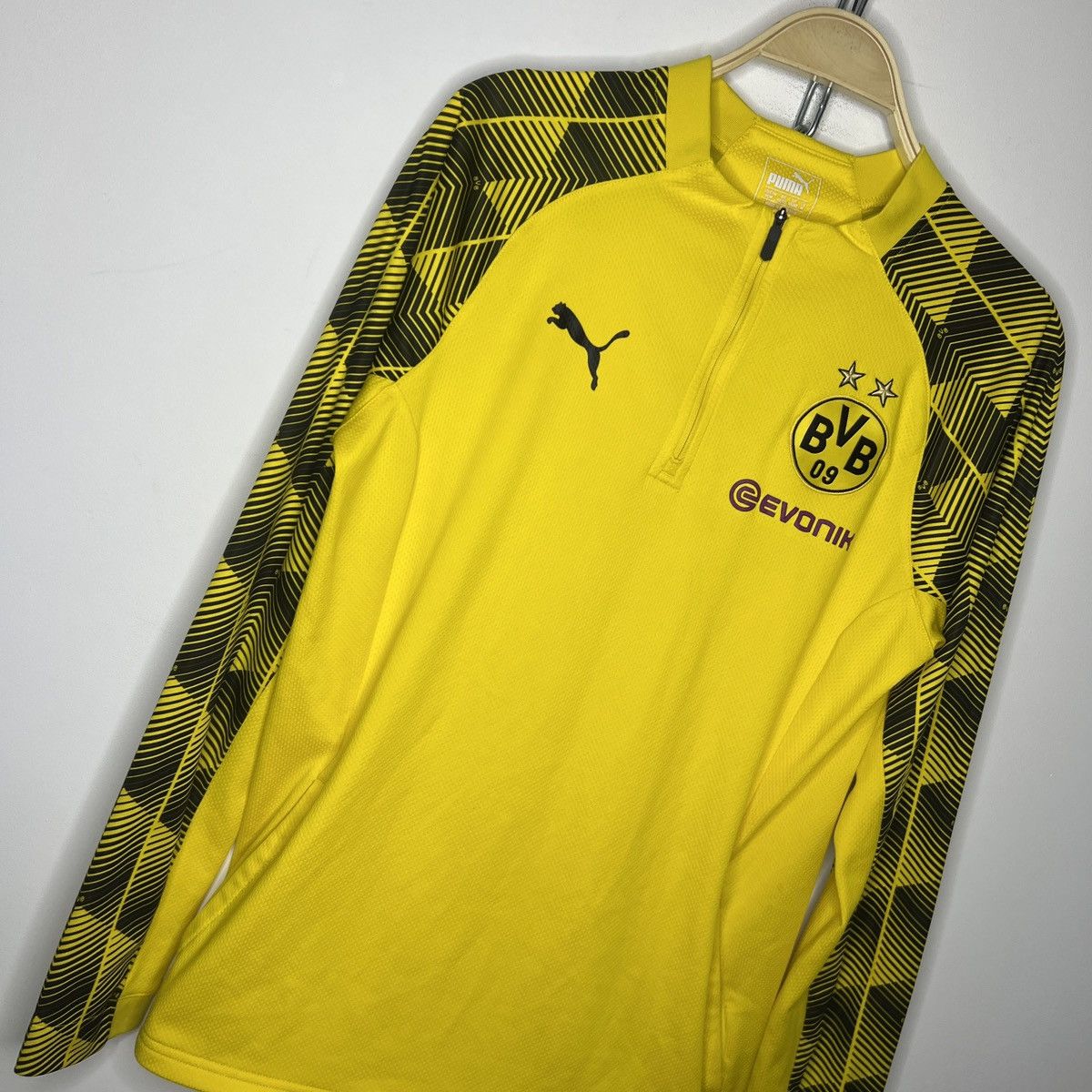 Puma × Vintage Puma Borussia Dortmund Yellow Training Top Track Jersey Size US M / EU 48-50 / 2 - 3 Thumbnail