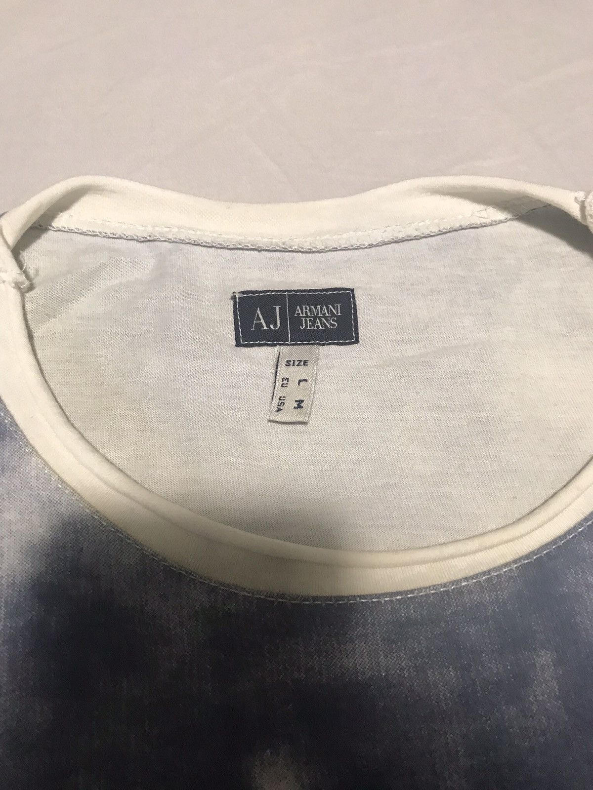 Armani Armani blue T-shirt Size US L / EU 52-54 / 3 - 3 Thumbnail