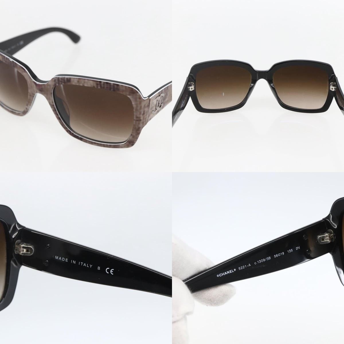 Chanel Chanel Coco Mark Sunglasses Size ONE SIZE - 4 Thumbnail