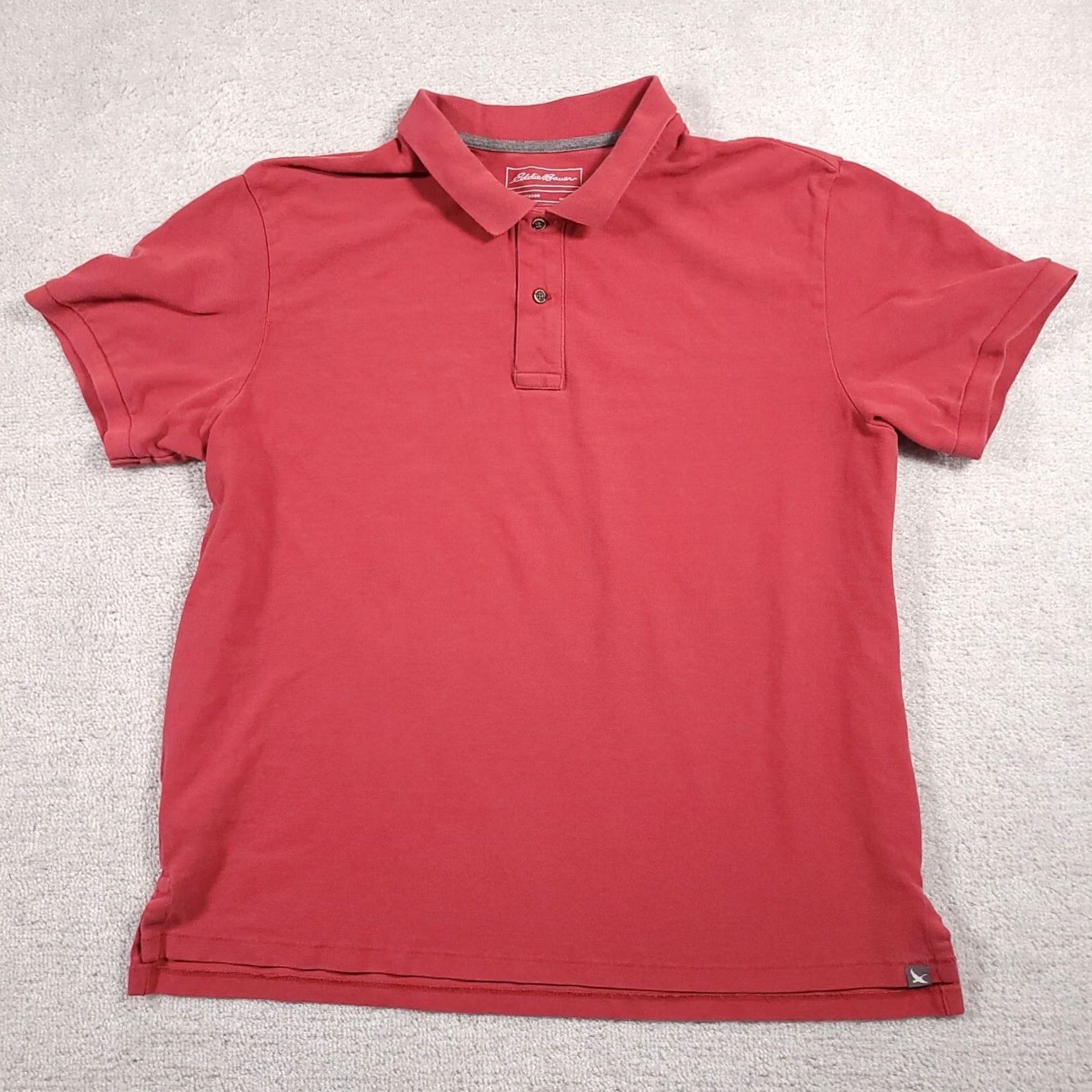 Eddie Bauer Eddie Bauer Polo Shirt XL Red Collared Active Golf Outdoor Pullover Men Size US XL / EU 56 / 4 - 2 Thumbnail